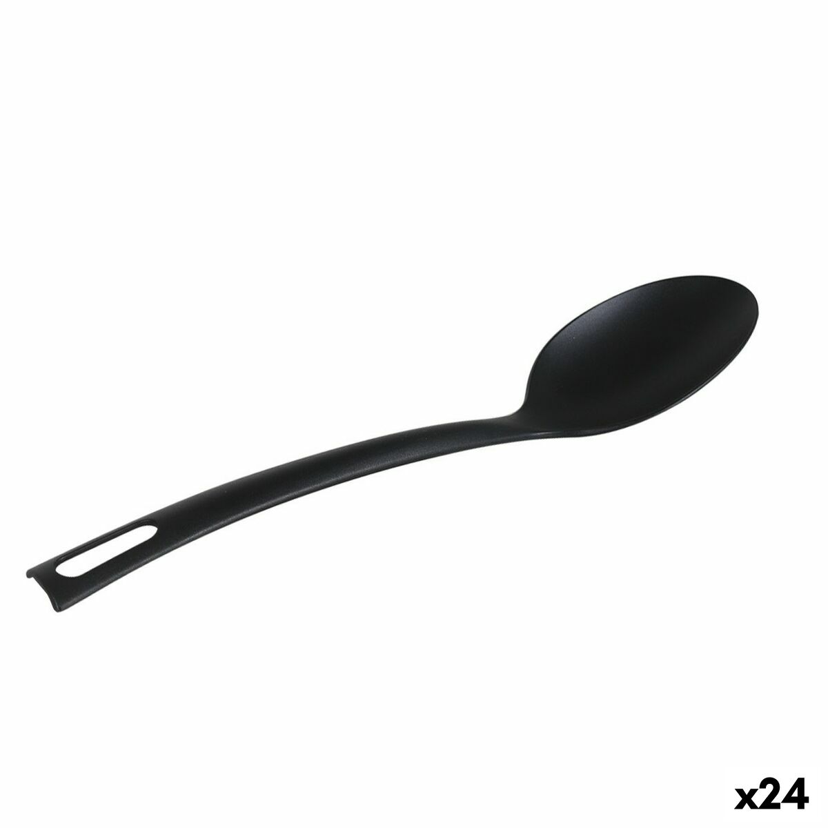 Slev Quttin   Nylon Svart 29 x 6 cm (24 antal) - 3