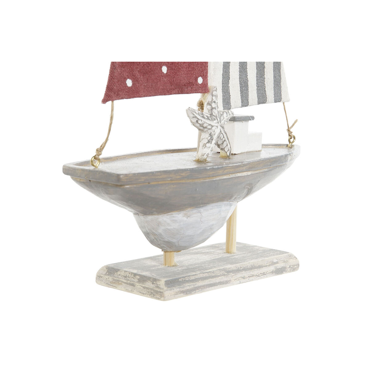 Prydnadsfigur Home ESPRIT Blå Röd Multicolour Tårtmakare 13,5 x 5 x 25 cm (2 antal) - 3