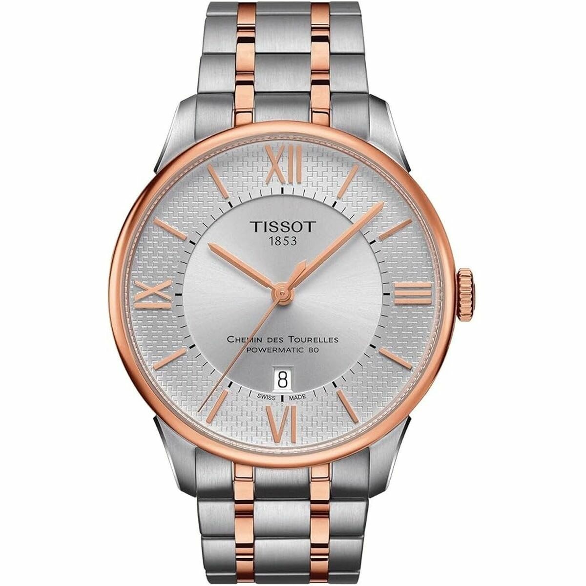Herrklocka Tissot CHEMIN DES TOURELLES POWERMATIC 80
