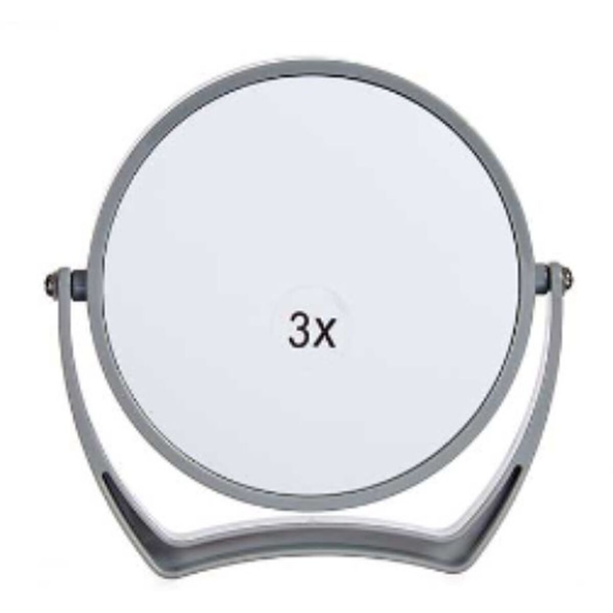Förstorande Spegel Berilo BMJ-12605-GREY Grå Glas Plast 19 x 18,7 x 2 cm (6 antal) - 5