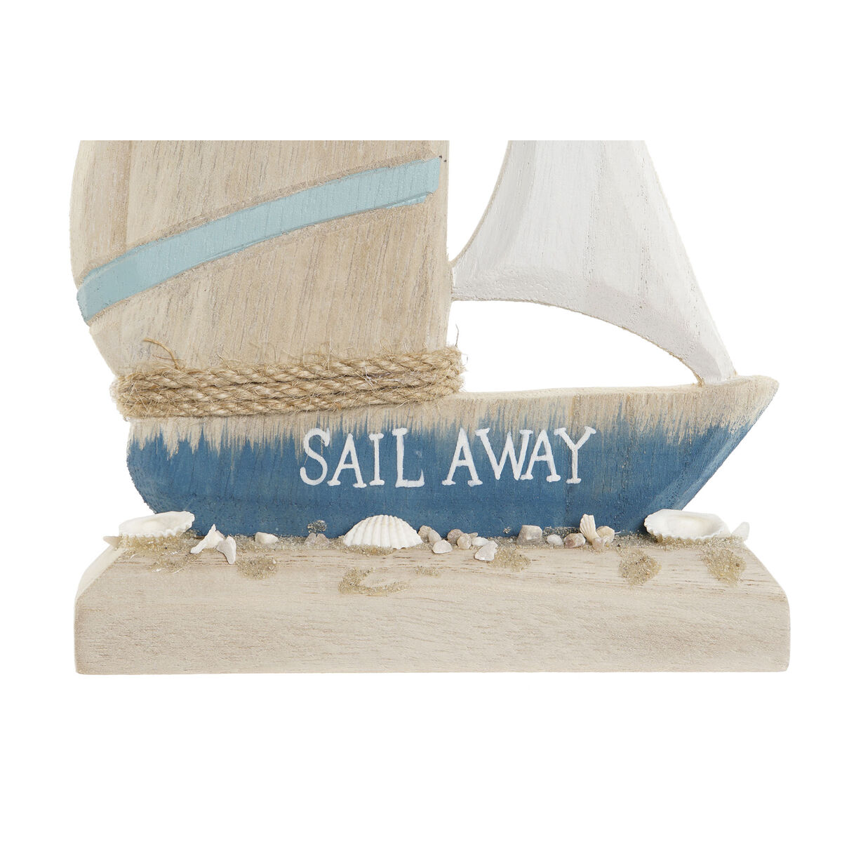Prydnadsfigur Home ESPRIT Blå Röd Naturell Tårtmakare 15 x 4,5 x 23,5 cm (2 antal) - 2