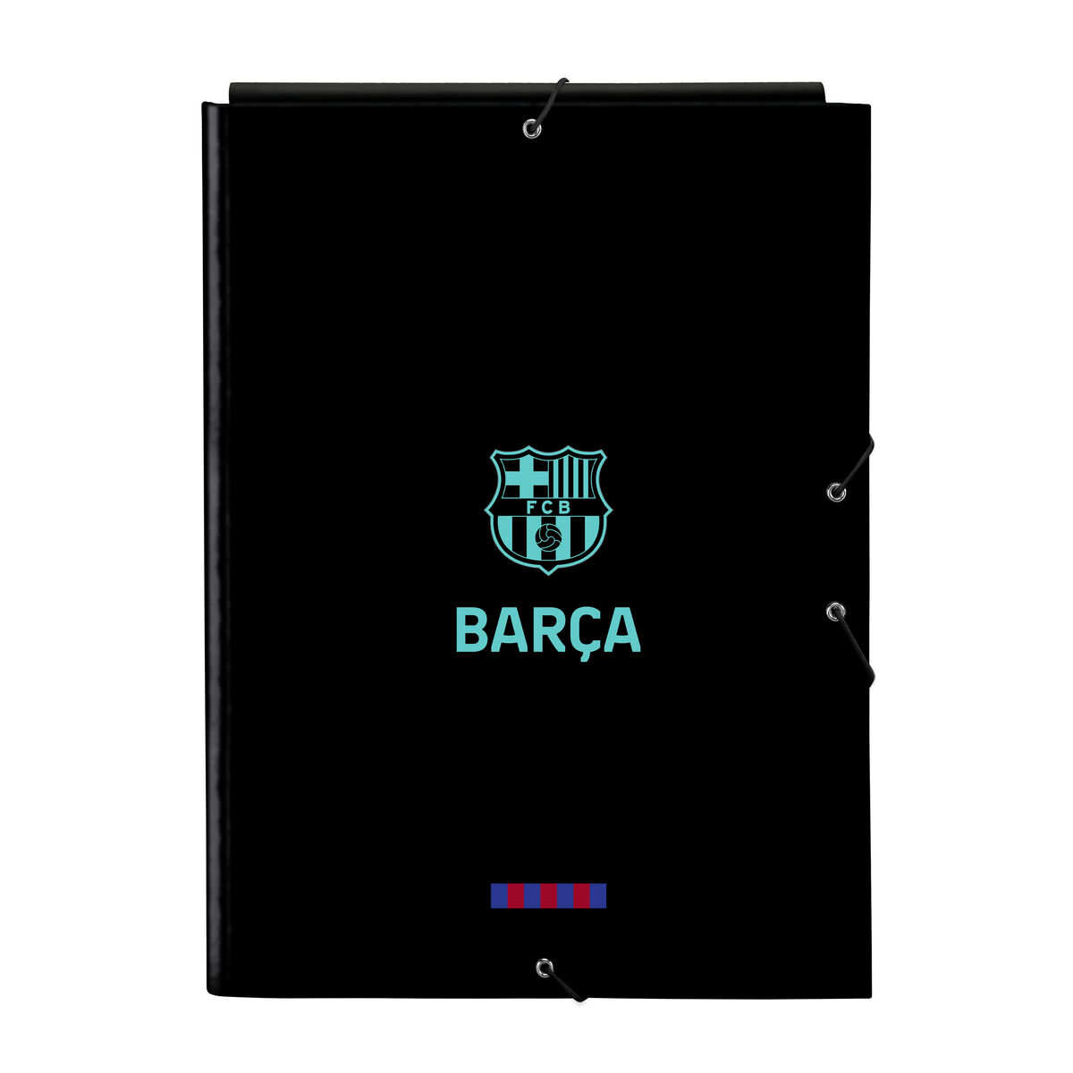 Folder F.C. Barcelona Svart A4