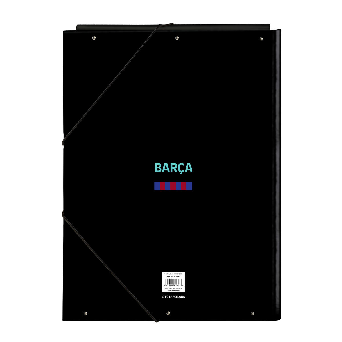 Folder F.C. Barcelona Svart A4 - 2