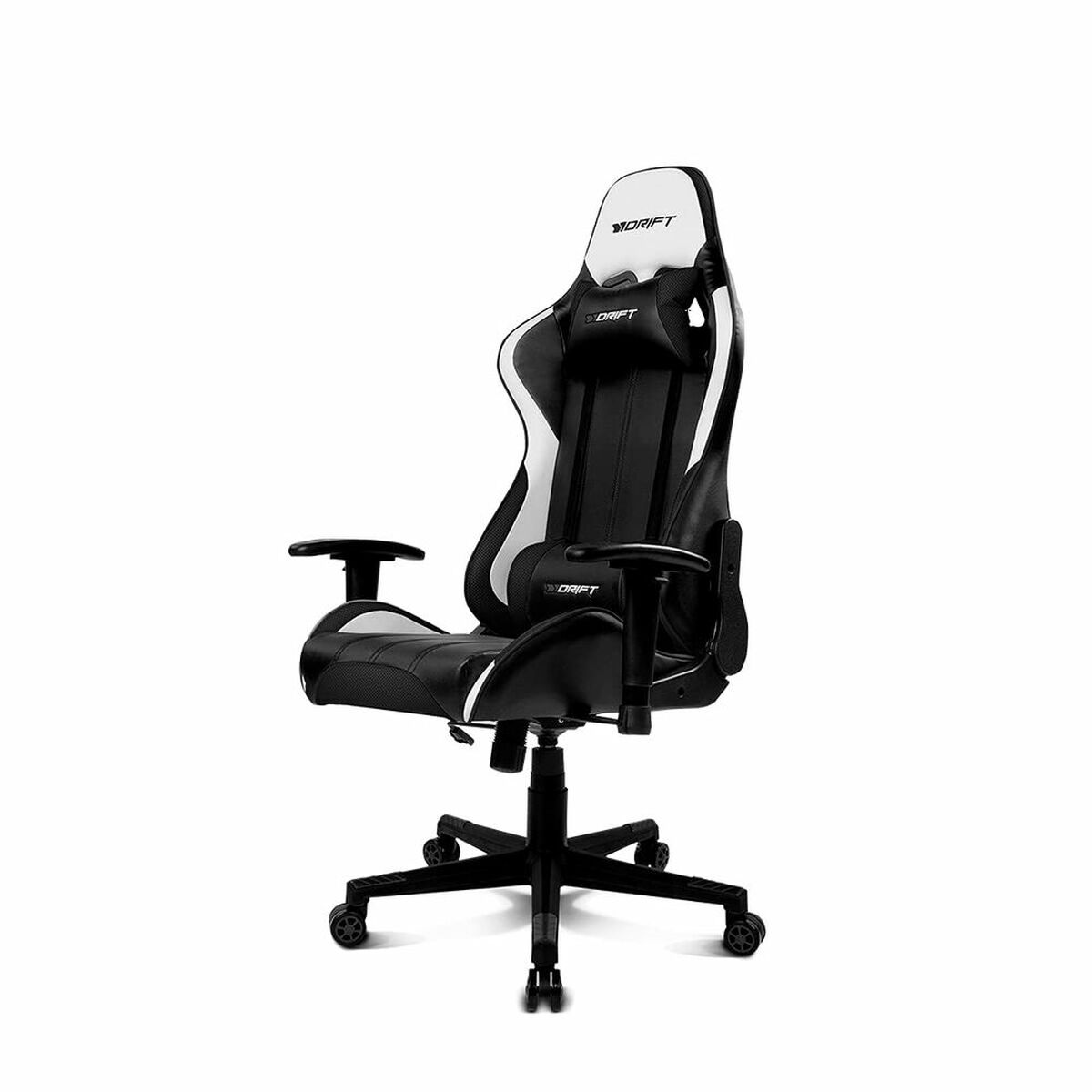 Spelstol DRIFT DR175CARBON Vit Svart - 3