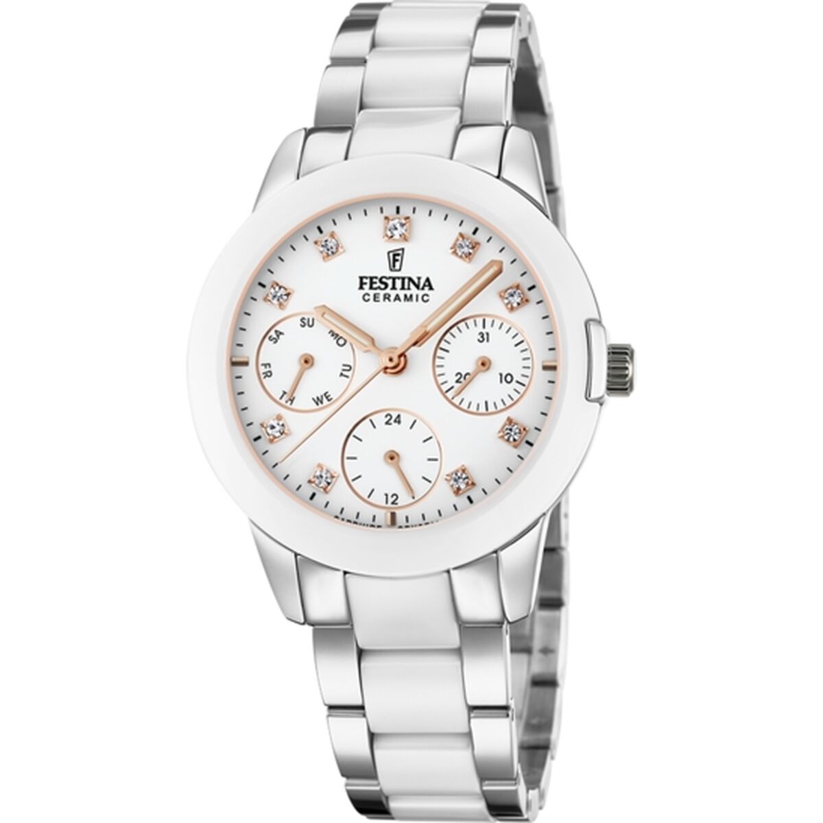 Herrklocka Festina F20497/1 Silvrig (Ø 35 mm)