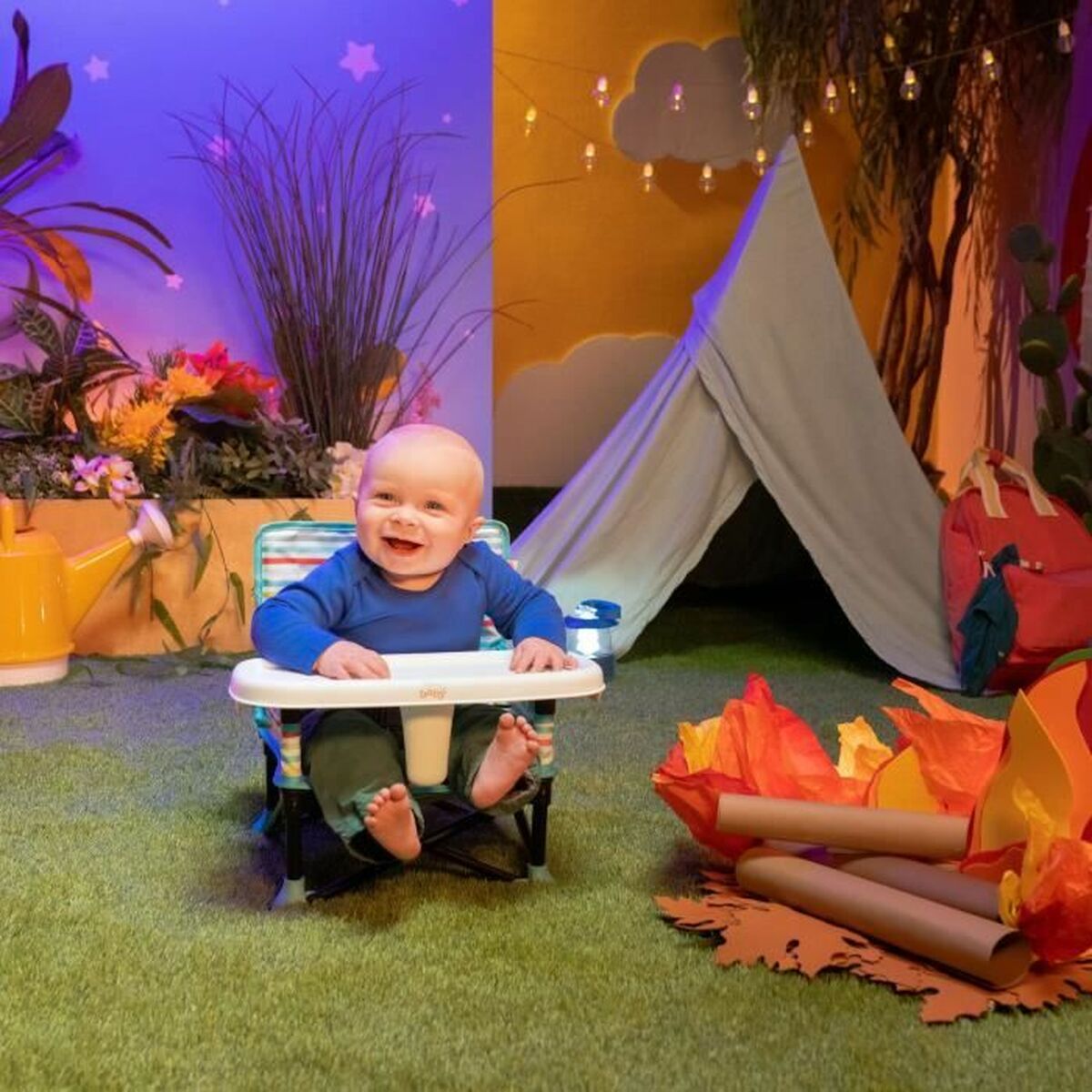 Upphöjare Disney Pop 'n Sit Blå - 3