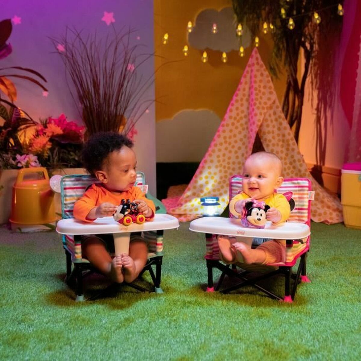 Upphöjare Disney Pop 'n Sit Blå - 2