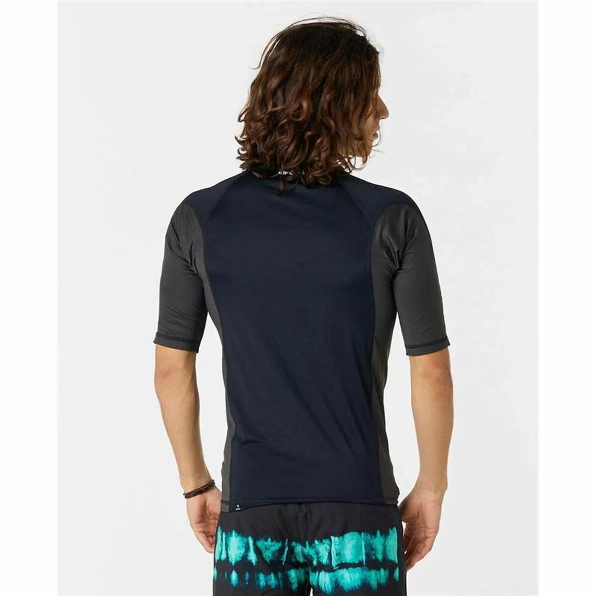 T-shirt med kortärm Herr Rip Curl Waves pf Svart - 2