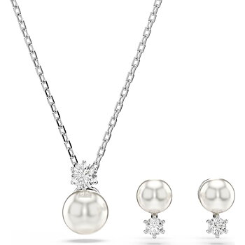 Dam: Halsband och matchande örhängesset Swarovski 5689624