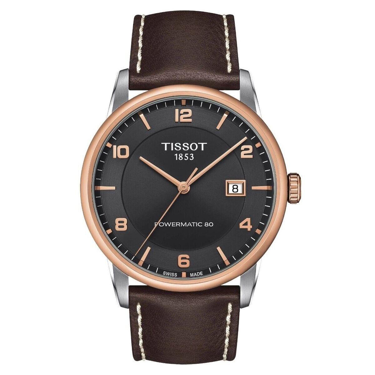Herrklocka Tissot LUXURY POWERMATIC 80 (Ø 41 mm)