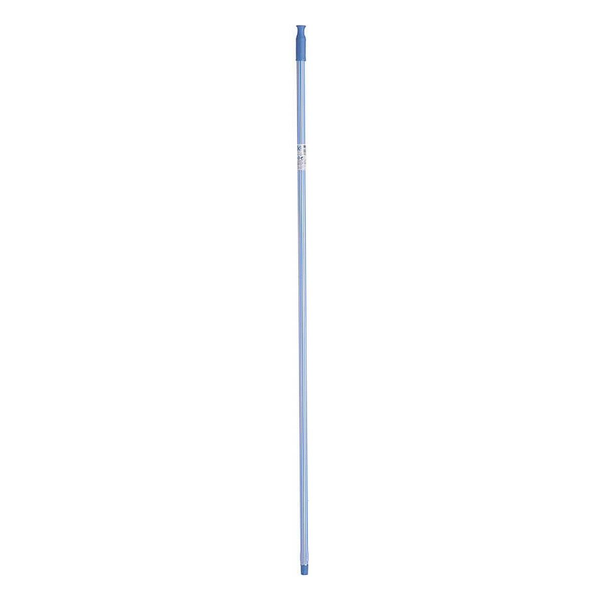 Sopborstskaft Blå Metall 2,3 x 130 x 2,3 cm Ränder (12 antal) - 2