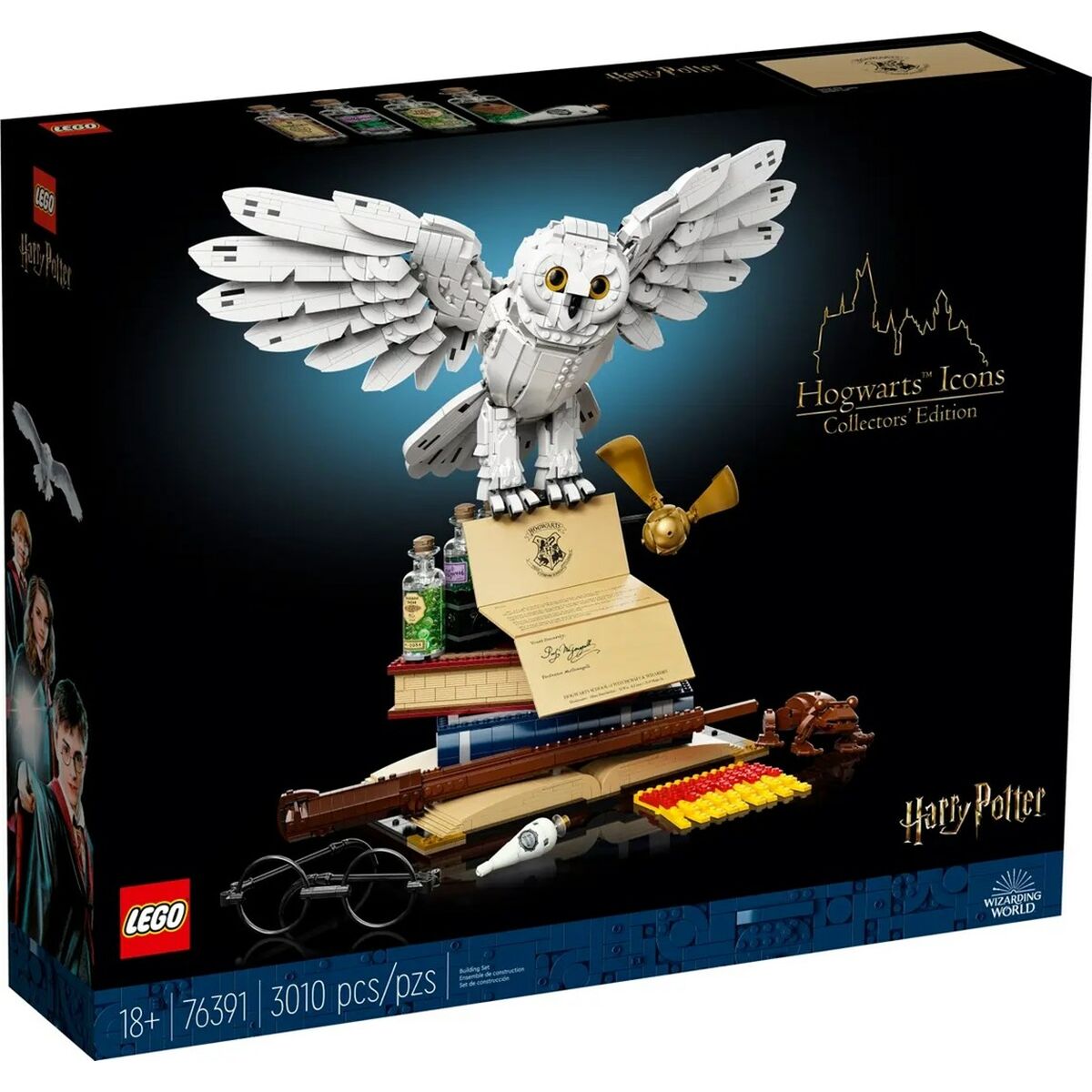 Byggsats Lego HOGWART ICONOS - EDICION COLECCIONISTA Svart