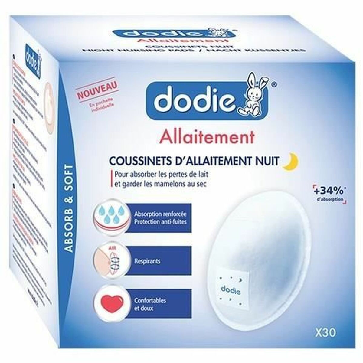 Amningskupor Dodie 30 pcs - 2