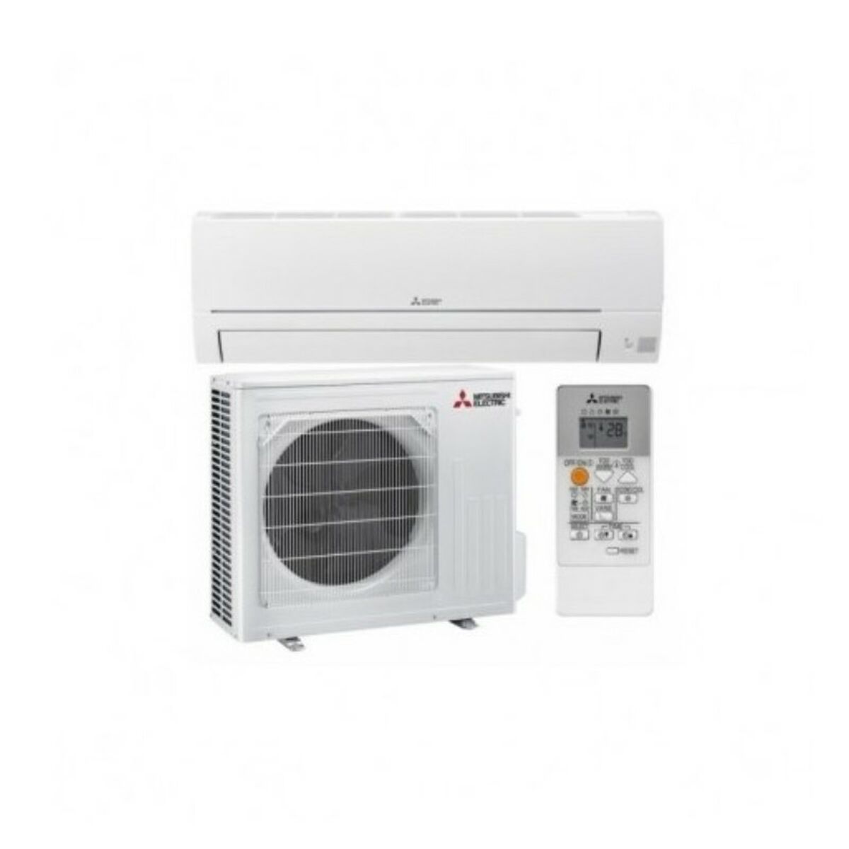 Luftkonditionering Mitsubishi Electric MSZHR25VF Vit
