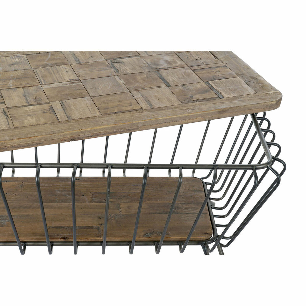 Soffbord DKD Home Decor Metall Furu (125 x 64 x 51 cm) - 6
