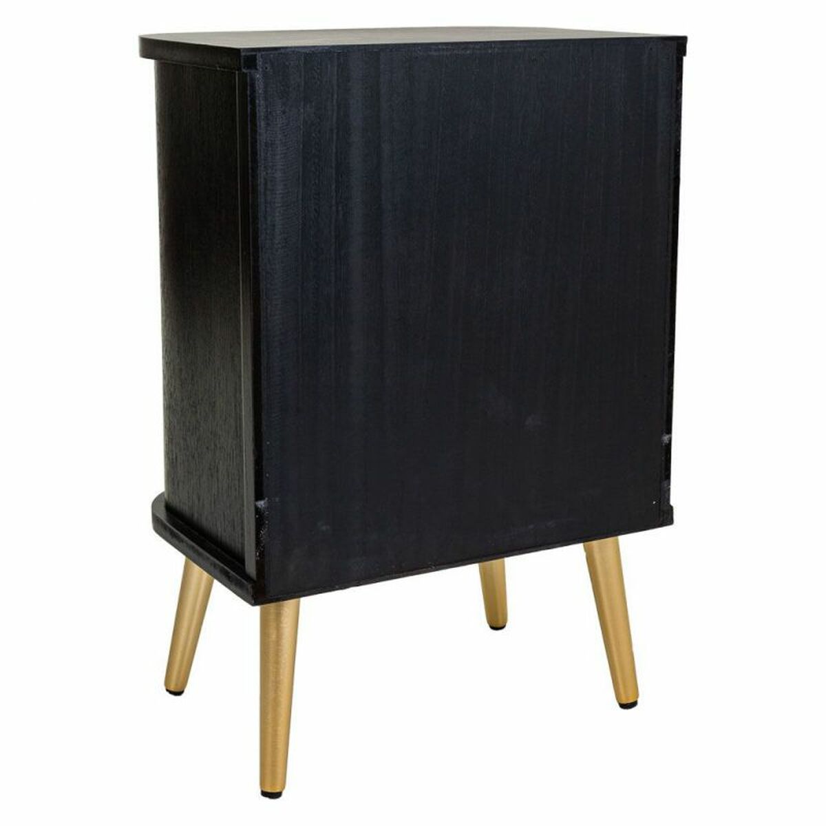 Nattduksbord Alexandra House Living Svart Gyllene 35 x 72 x 50 cm - 5