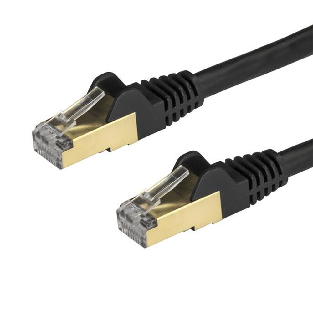 Nätkabel UTP Styv Kategori 6 Startech 6ASPAT2MBK 2 m