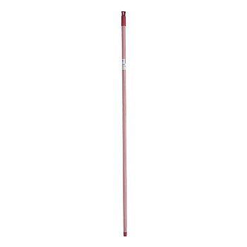Sopborstskaft Röd Metall 2,3 x 130 x 2,3 cm Ränder (12 antal)