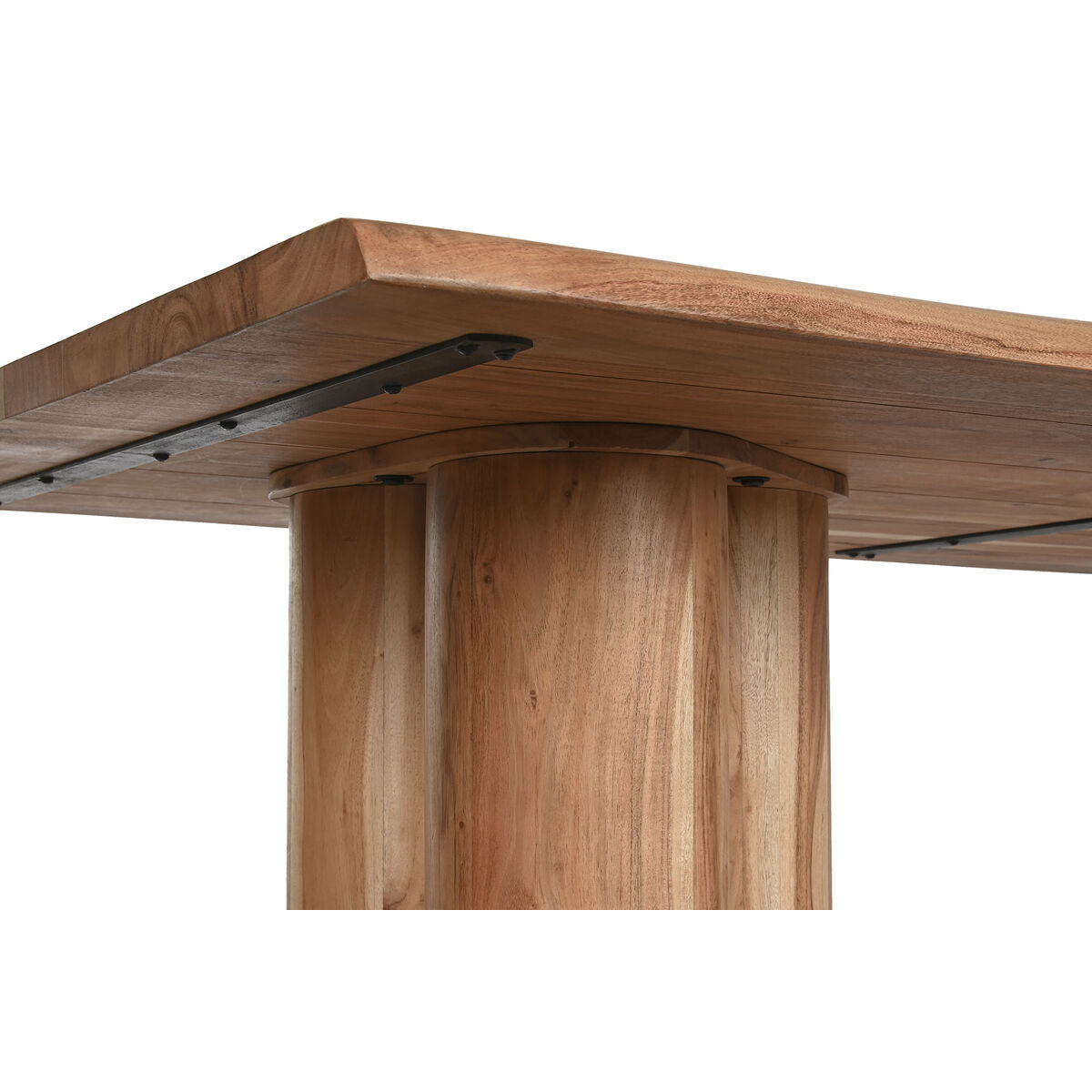 Matsalsbord Home ESPRIT Brun Naturell Akaciaträ 200 x 100 x 76 cm - 4