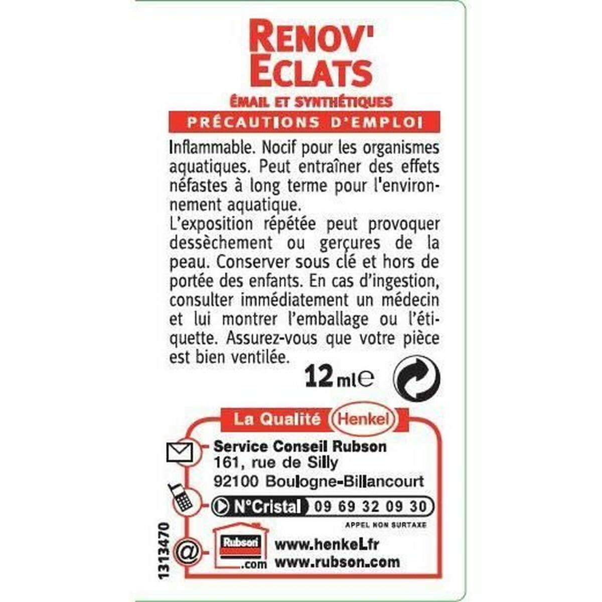 Förseglare Rubson 10 ml - 3