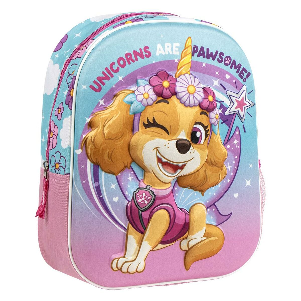 Skolryggsäck The Paw Patrol Rosa 25,0 x 31,0 x 10,0 cm