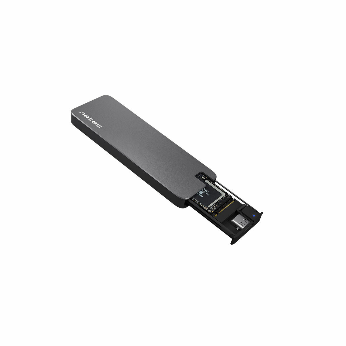 Hårddiskkabinett Natec SSD Enclosure Rhino M.2 NVME - 4