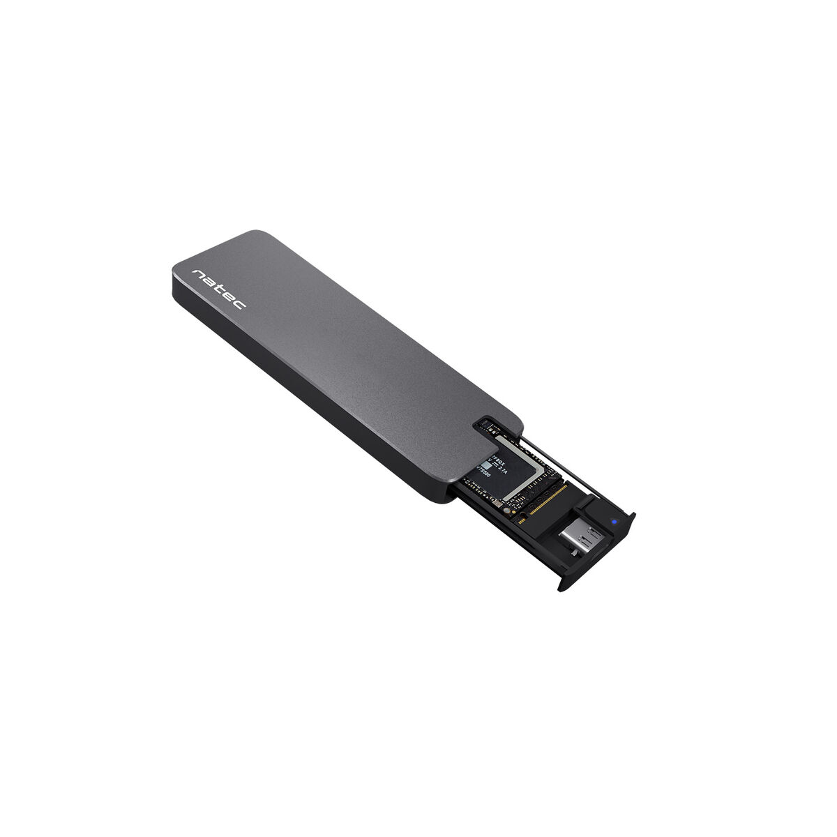 Hårddiskkabinett Natec SSD Enclosure Rhino M.2 NVME - 2