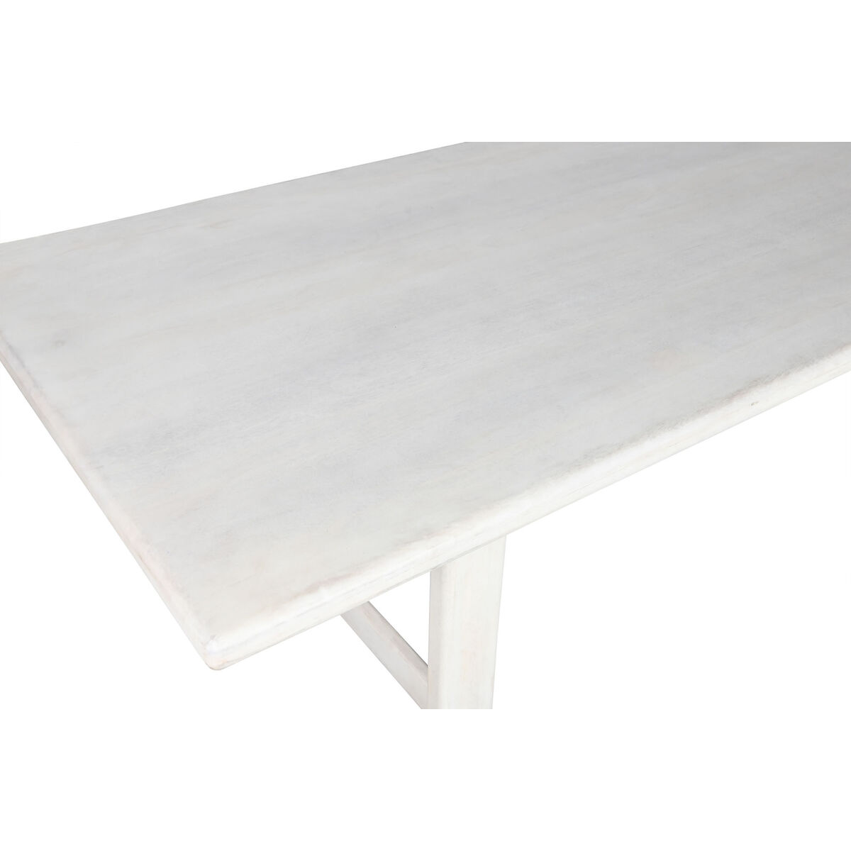 Matsalsbord Home ESPRIT Vit Mangoträ 213,4 x 96,5 x 76,2 cm - 2