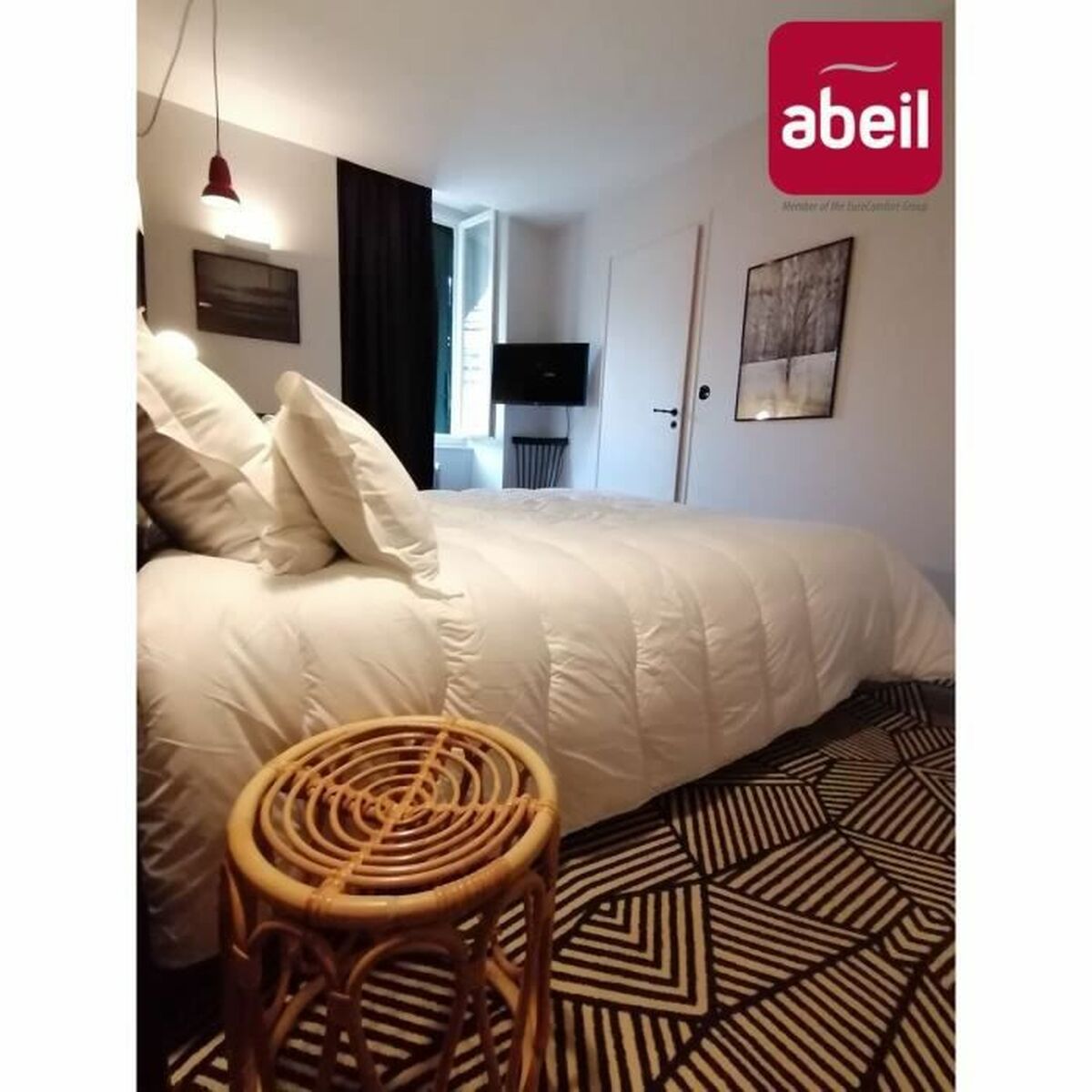 Täcke Abeil Ultima Comfort 450 Vit 200 x 200 cm - 3