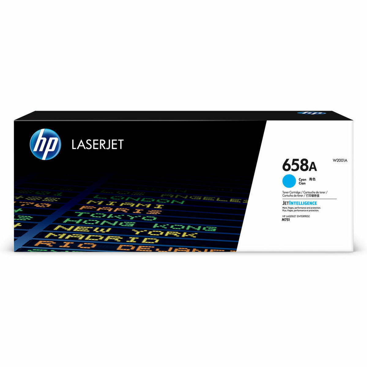 Original Toner HP W2001A Turkos - 2
