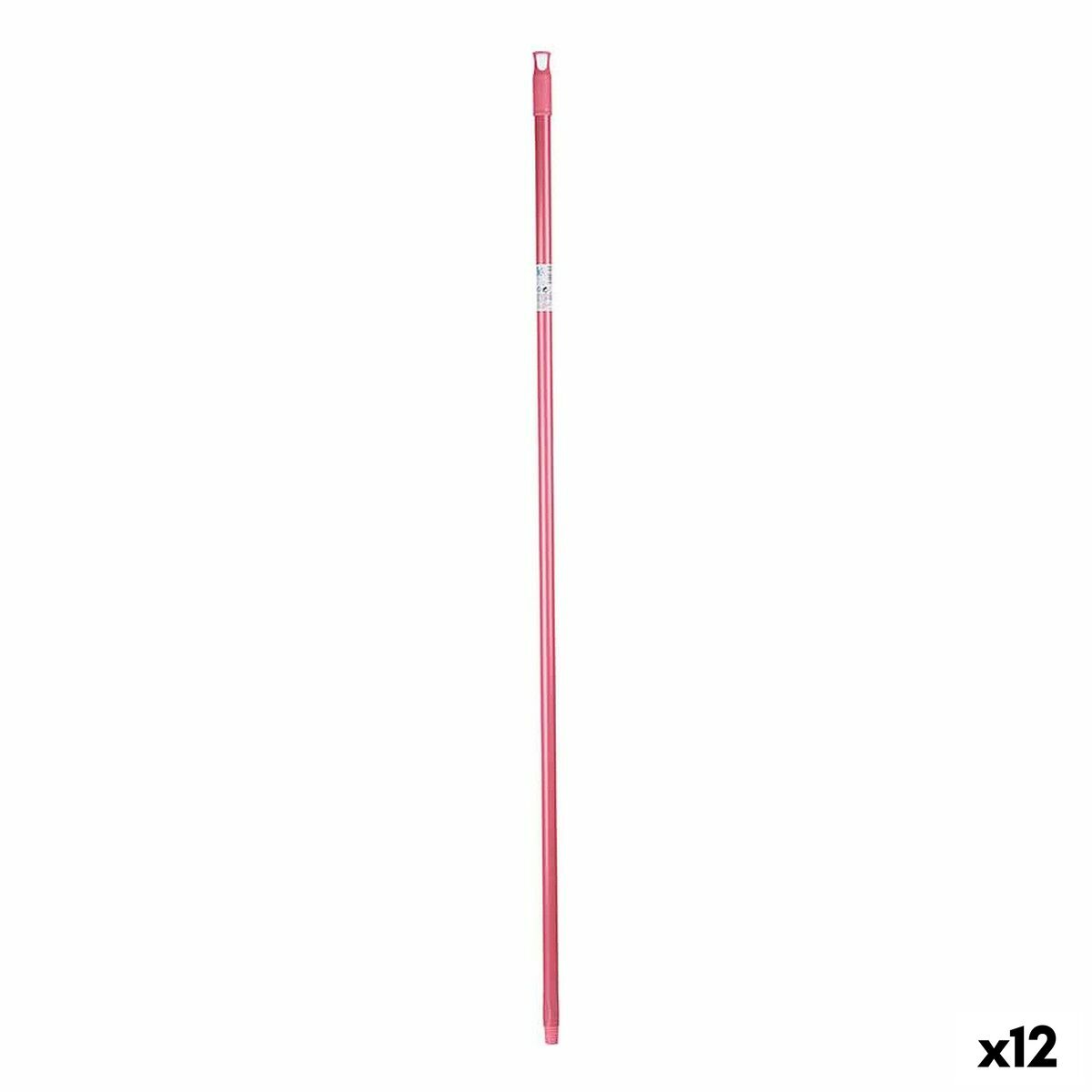 Sopborstskaft Rosa Metall 2,3 x 130 x 2,3 cm (12 antal) - 3