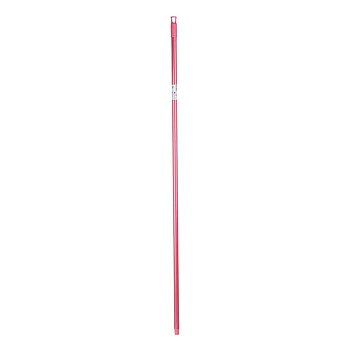 Sopborstskaft Rosa Metall 2,3 x 130 x 2,3 cm (12 antal)