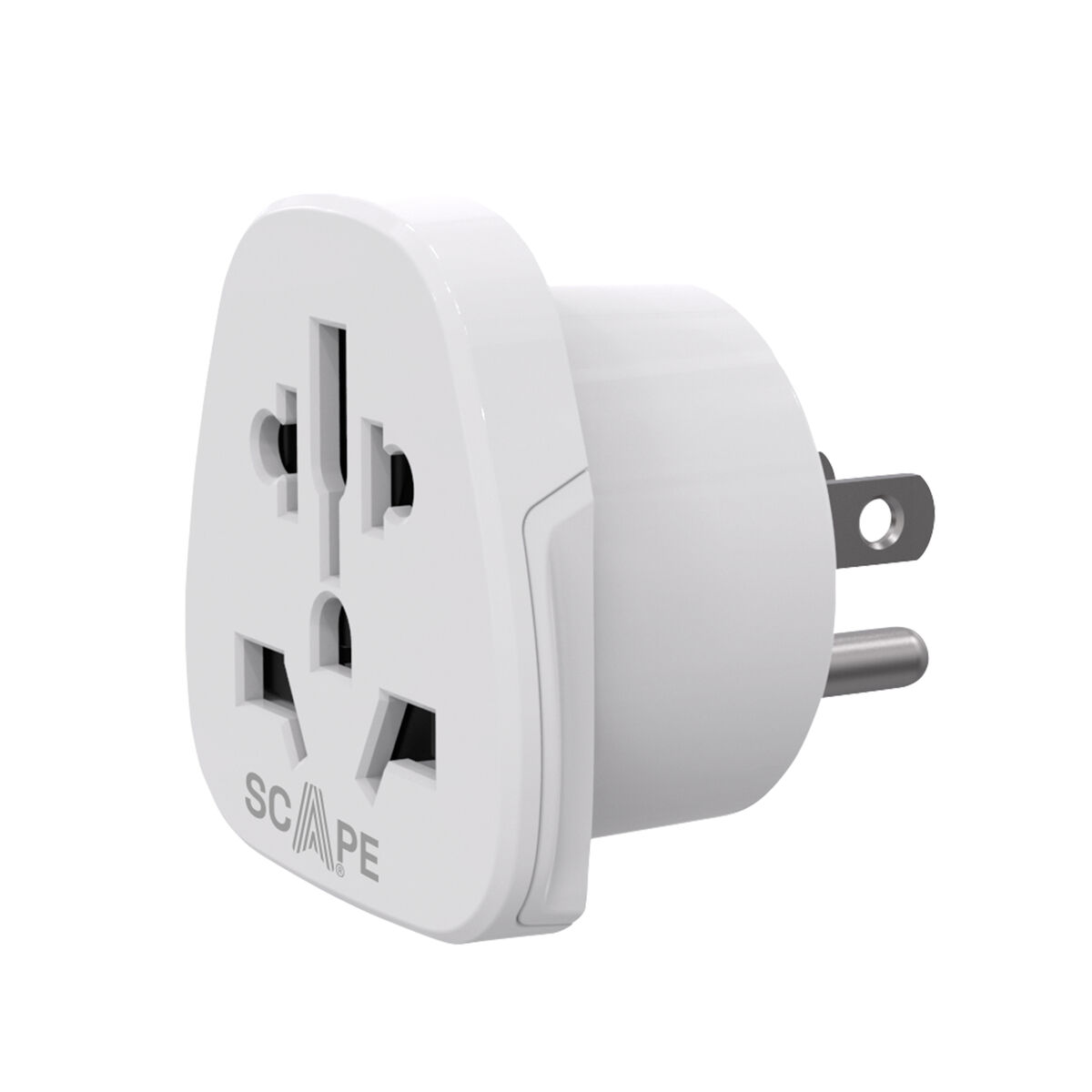 Plugg adapter Scape Travel 830US Plast 10 A