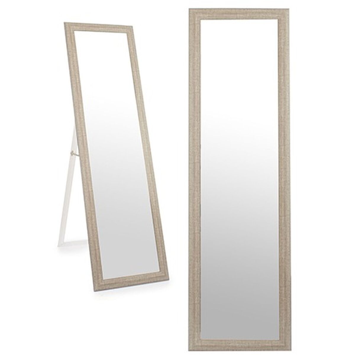 Speglar Grå Trä Glas 38,3 x 3 x 135 cm (6 antal) - 8