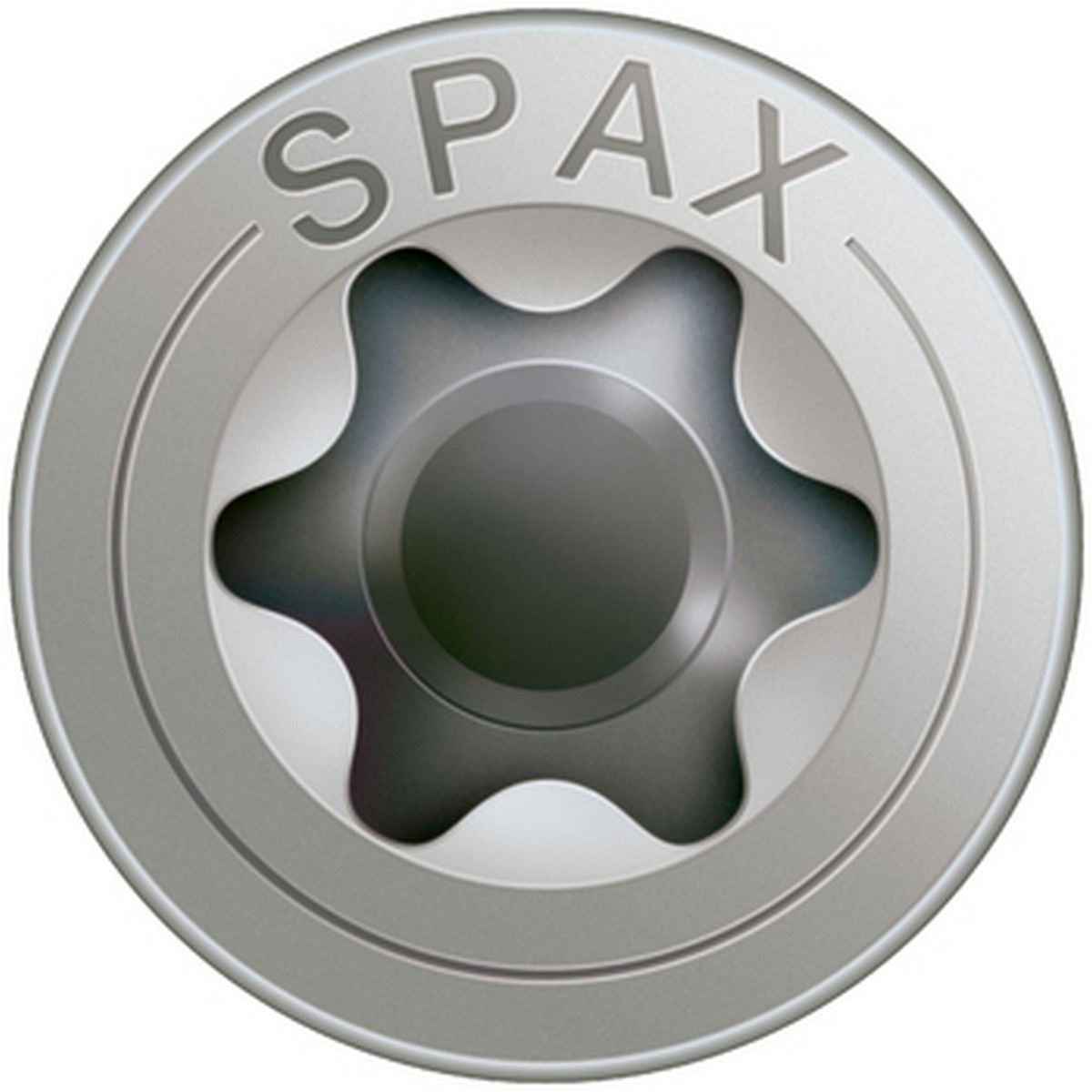 Låda med skruvar SPAX Trä Rostfritt stål Platt huvud 25 Delar (4 x 35 mm) - 2