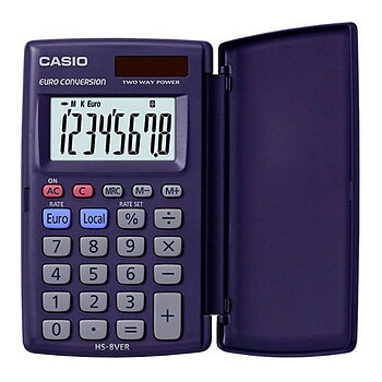 Kalkylator Casio HS-8VER-WA-EP Ficka