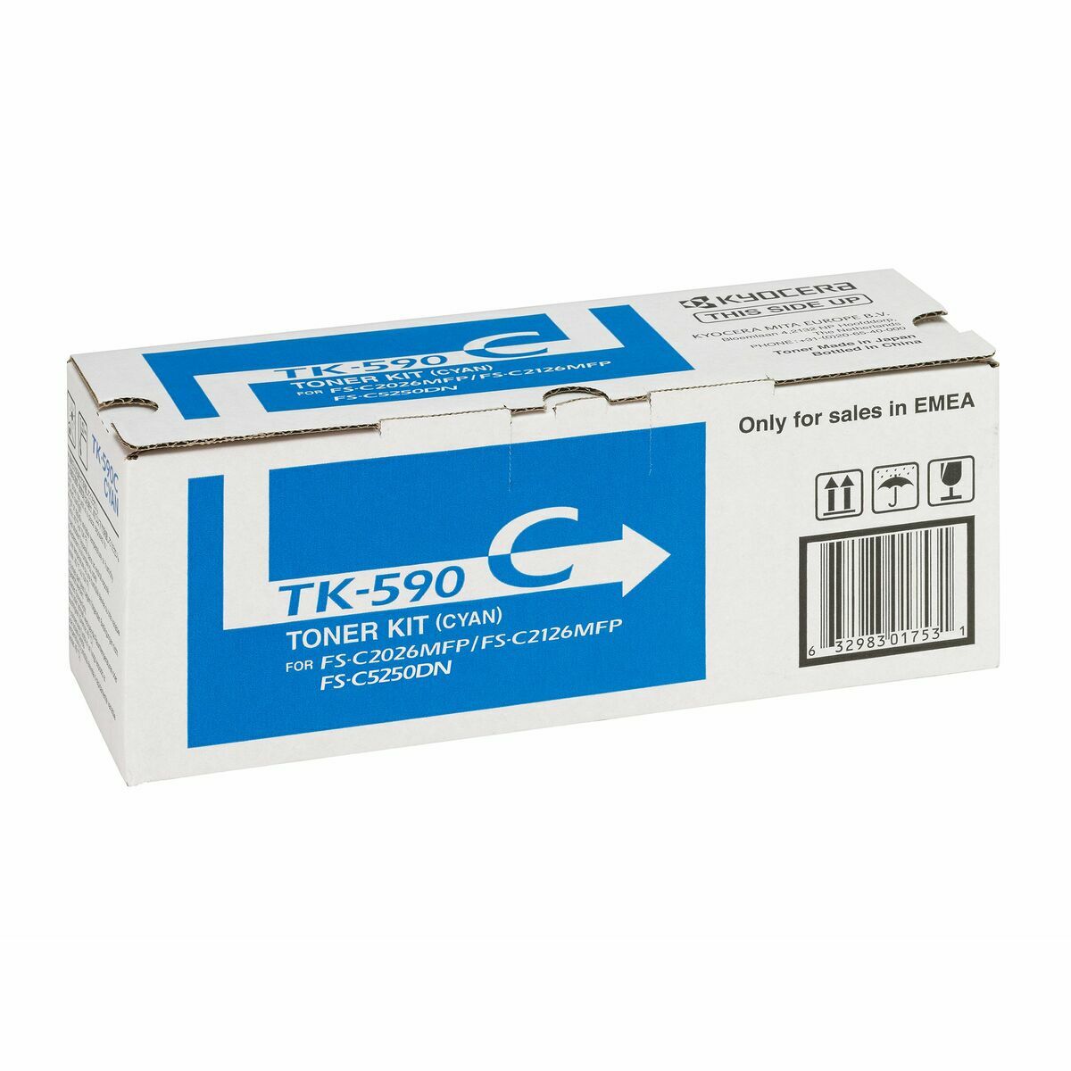 Toner Kyocera 1T02KVCNL0 Turkos - 2