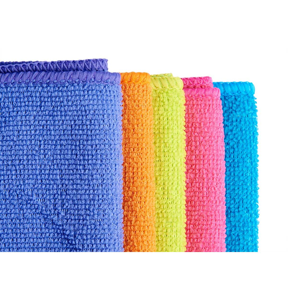 Rengöringstrasor Multicolour 30 x 30 x 0,02 cm 15,5 x 31,5 x 2,5 cm (12 antal) - 2