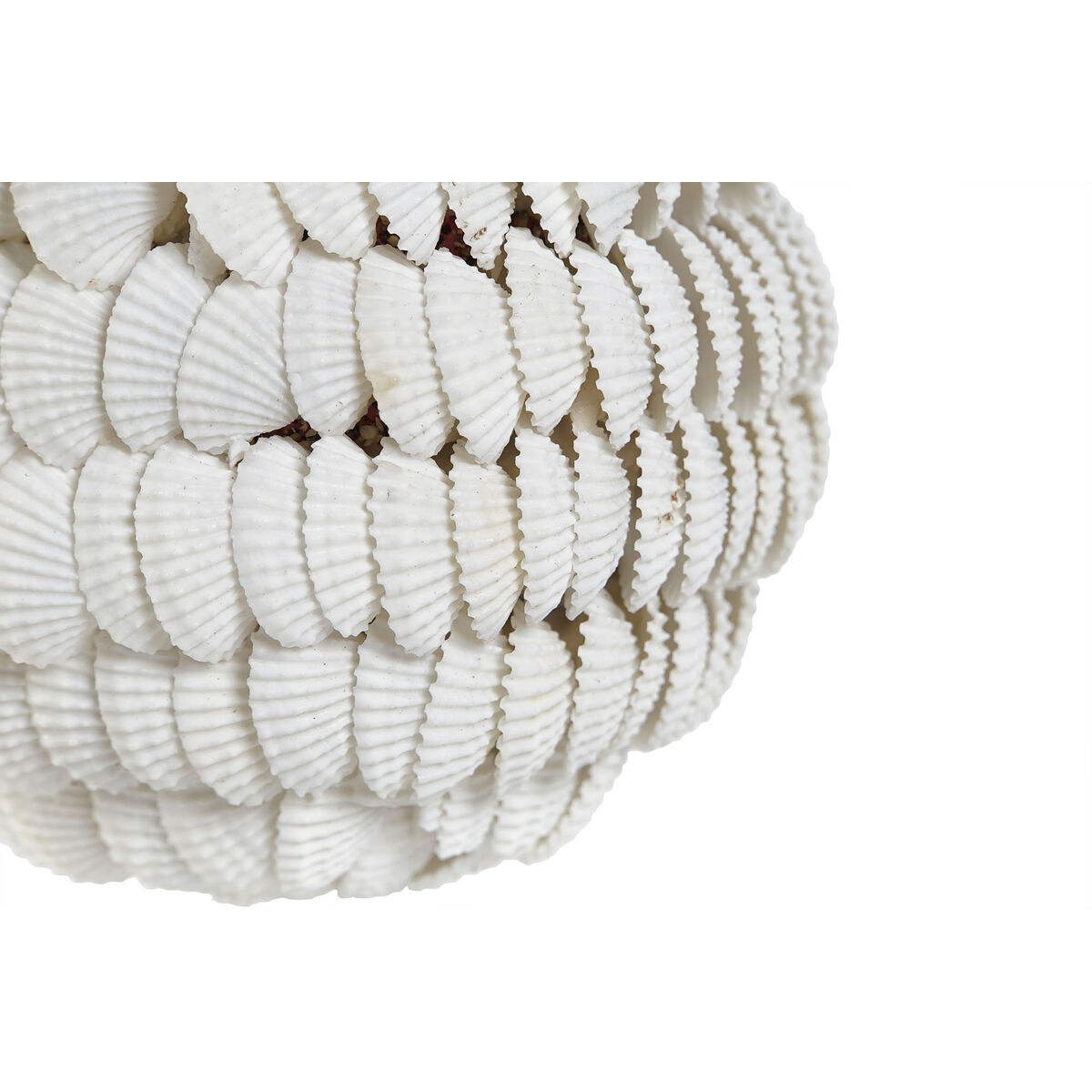 Dekorationsboll Home ESPRIT Vit 9 x 9 x 9 cm - 3