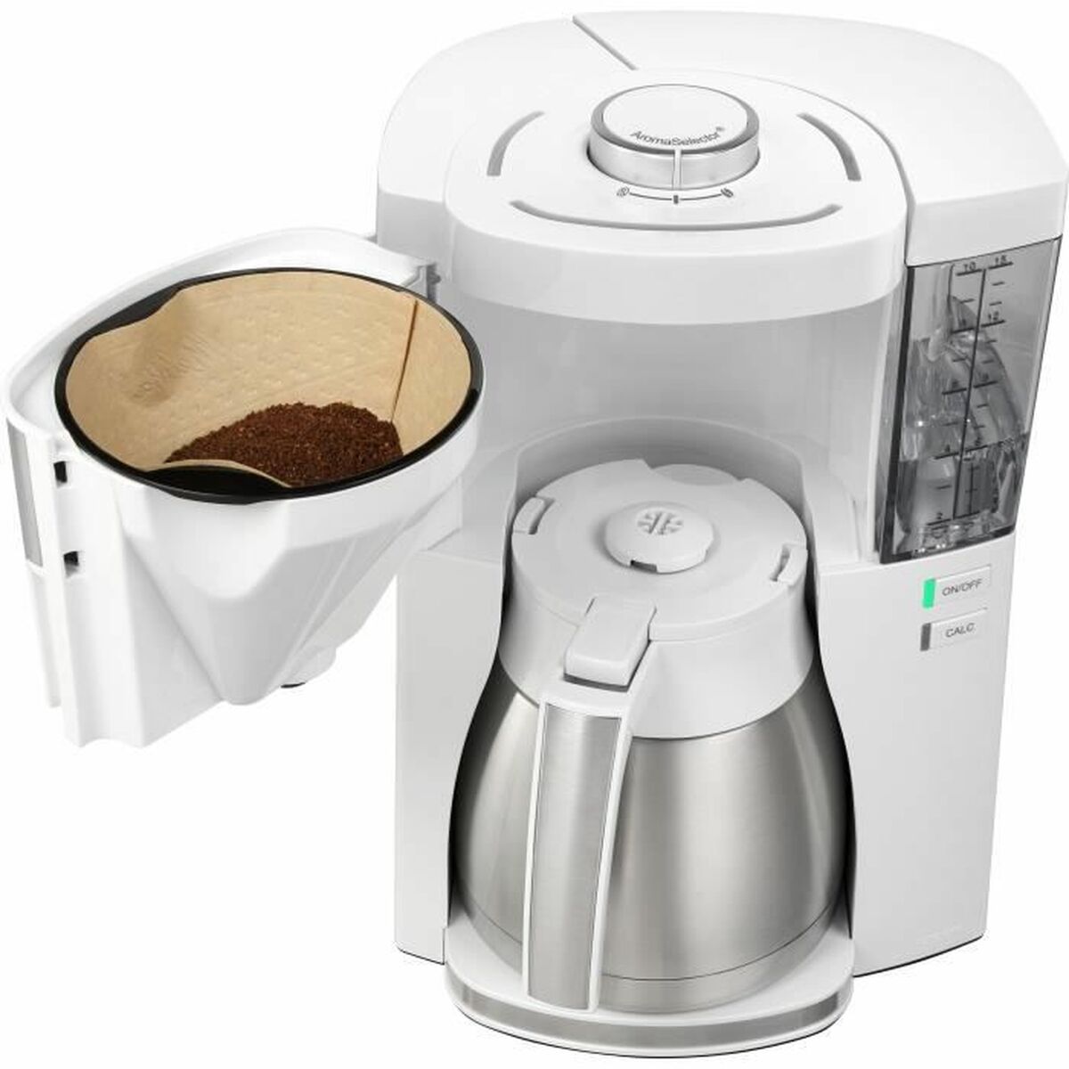 Kaffebryggare Melitta 1025-15 1080 W Vit 1,25 L - 2
