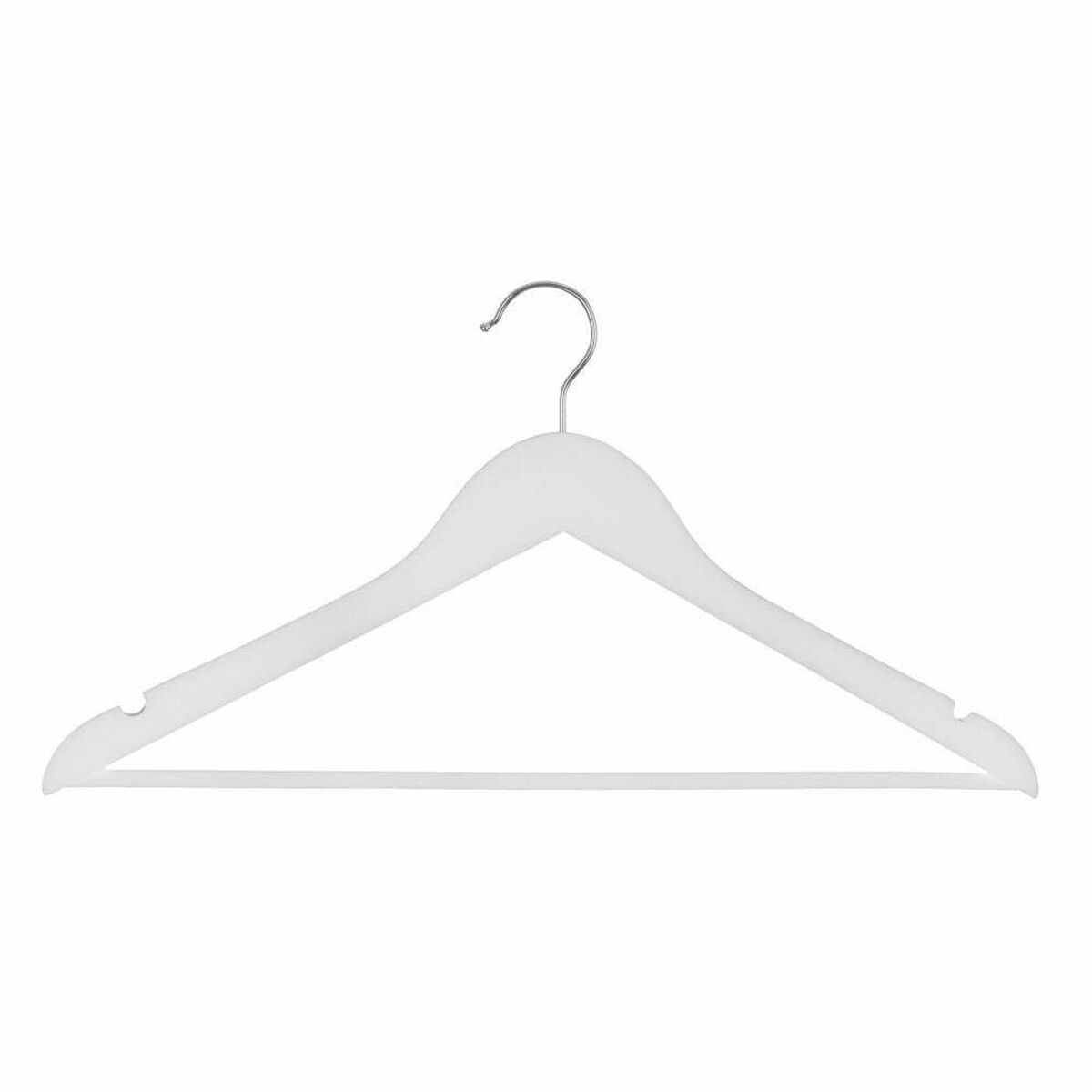 Klädhängarset 5five Simply Smart Vit Metall 44,5 x 23,5 x 1,5 cm (5 antal) - 4