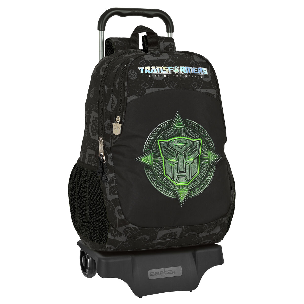 Skolväska med hjul Transformers Svart 32 x 44 x 16 cm - 3