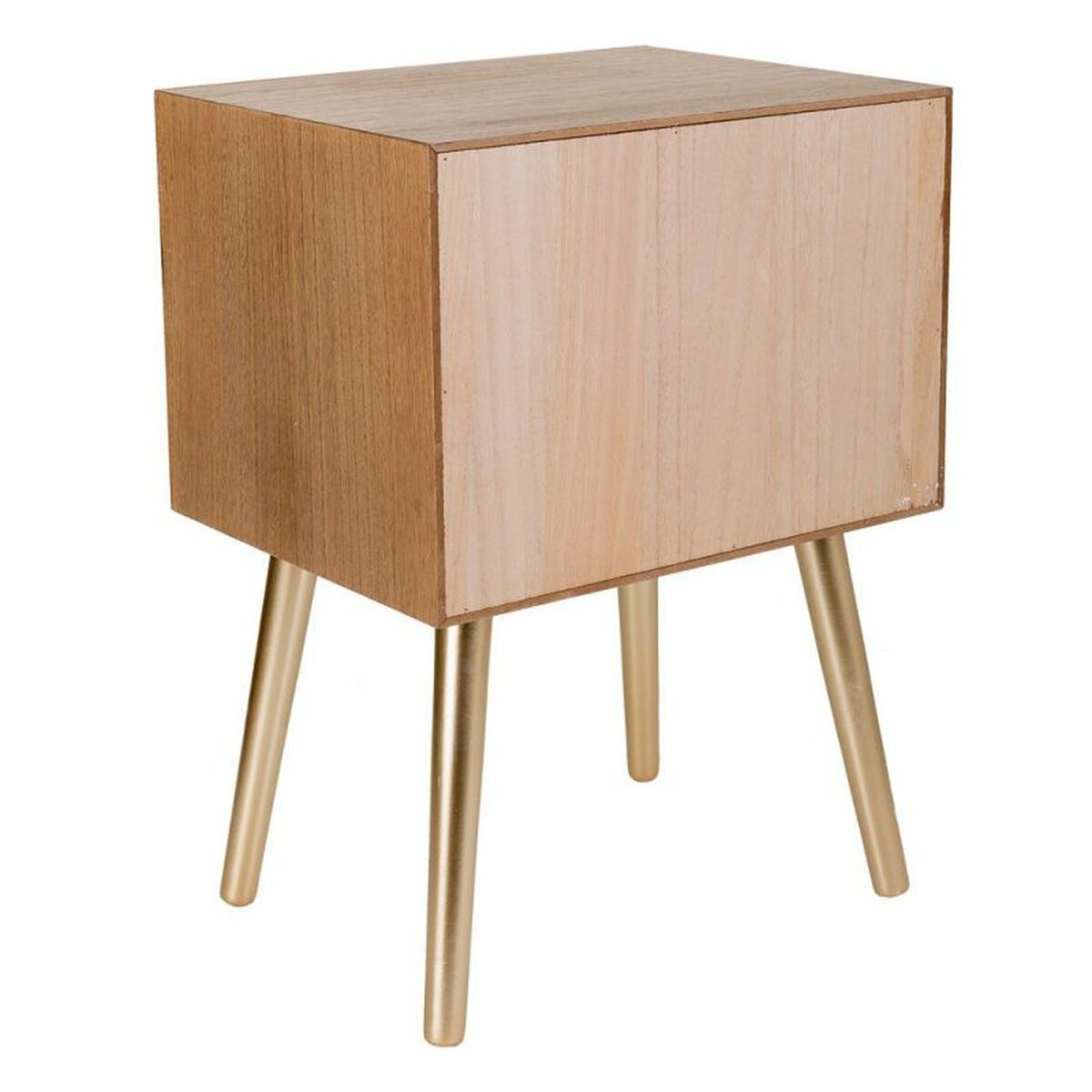 Nattduksbord Alexandra House Living Brun 35 x 61 x 44 cm - 5