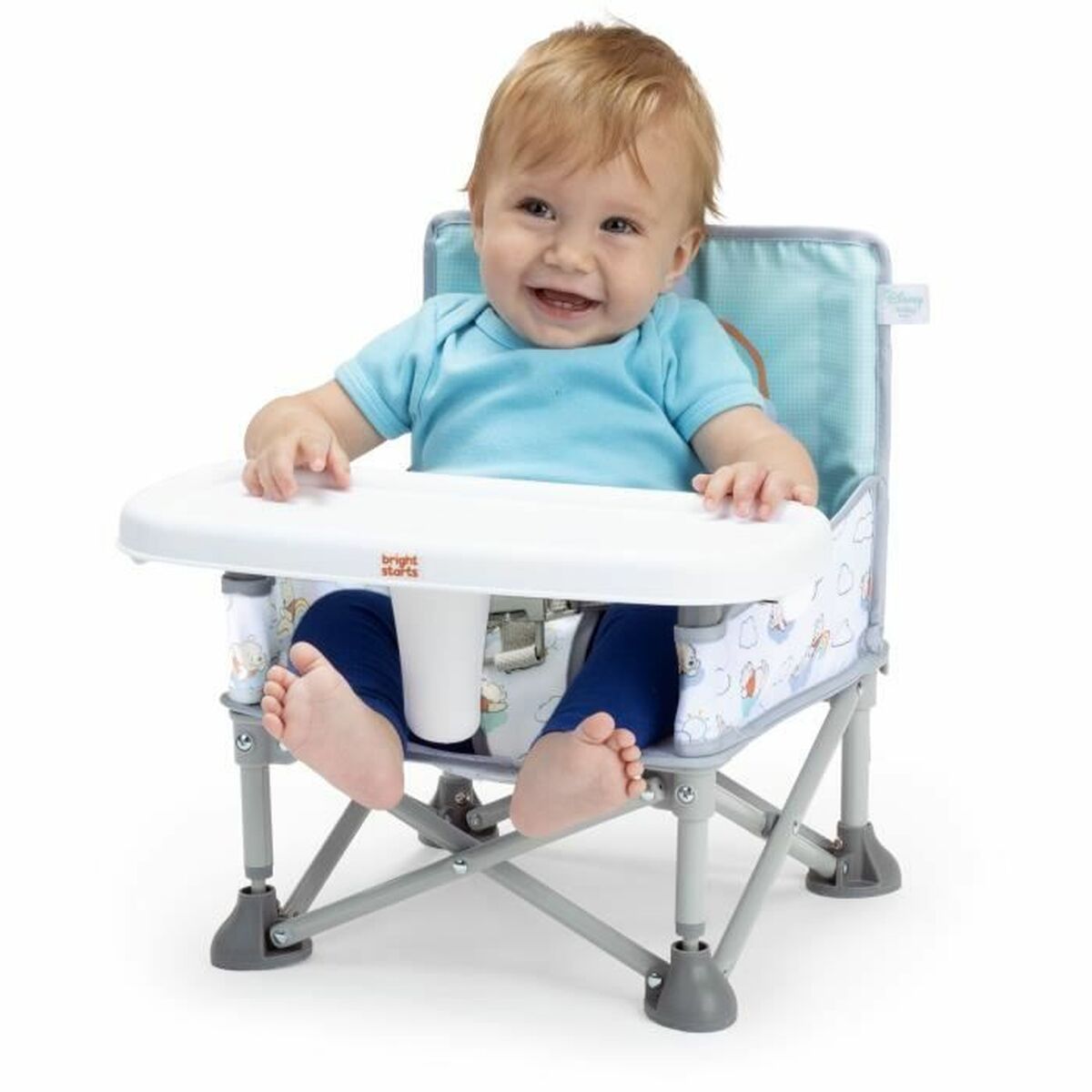 Upphöjare Disney Pop 'n Sit Booster Grå - 3
