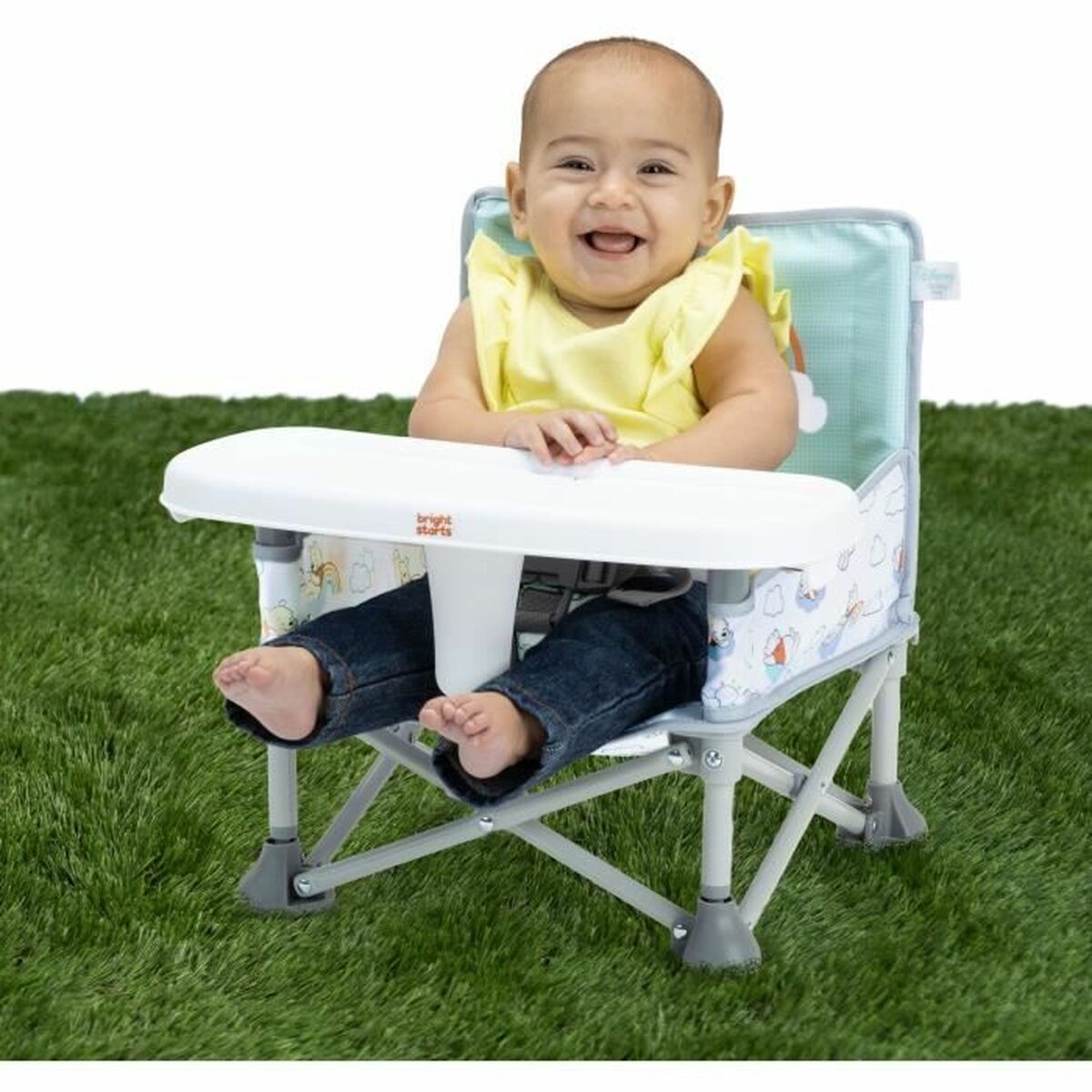 Upphöjare Disney Pop 'n Sit Booster Grå - 2