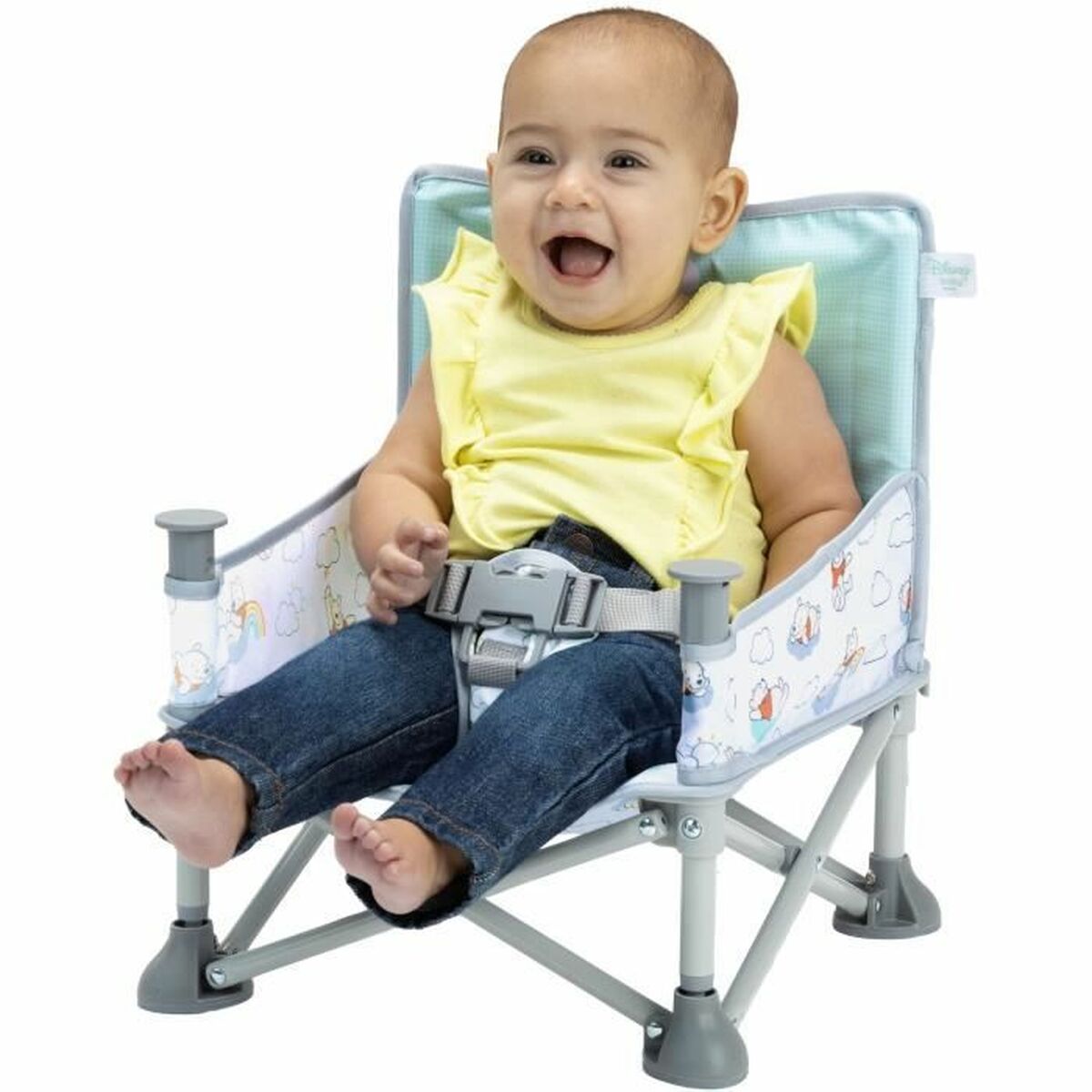 Upphöjare Disney Pop 'n Sit Booster Grå - 4
