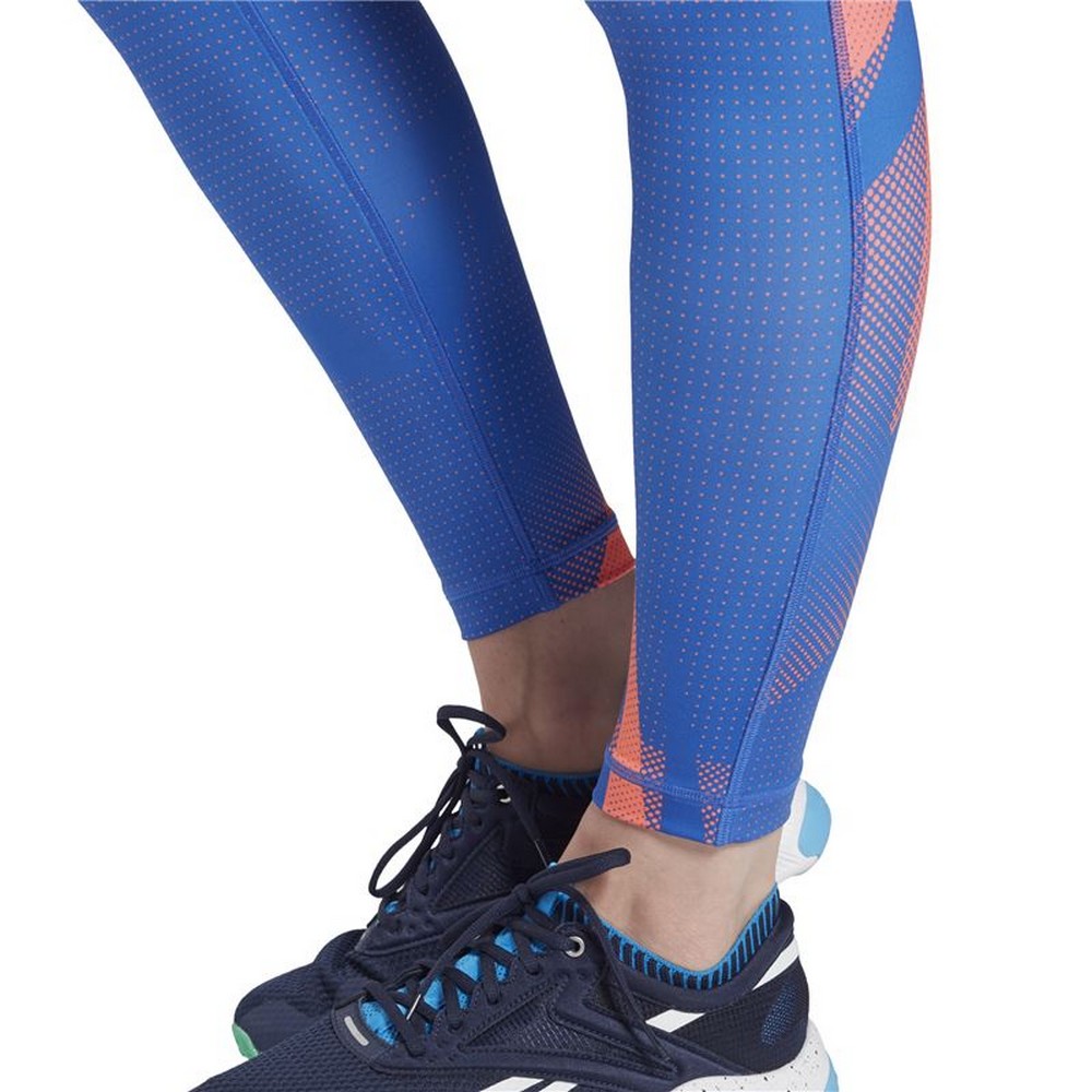 Sport-leggings, Dam Reebok MYT Printed Blå - 6