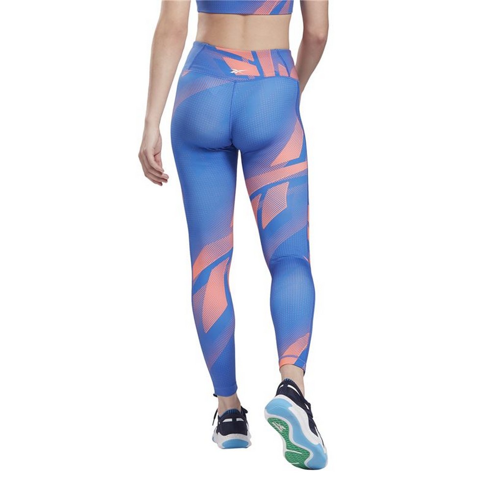 Sport-leggings, Dam Reebok MYT Printed Blå - 4