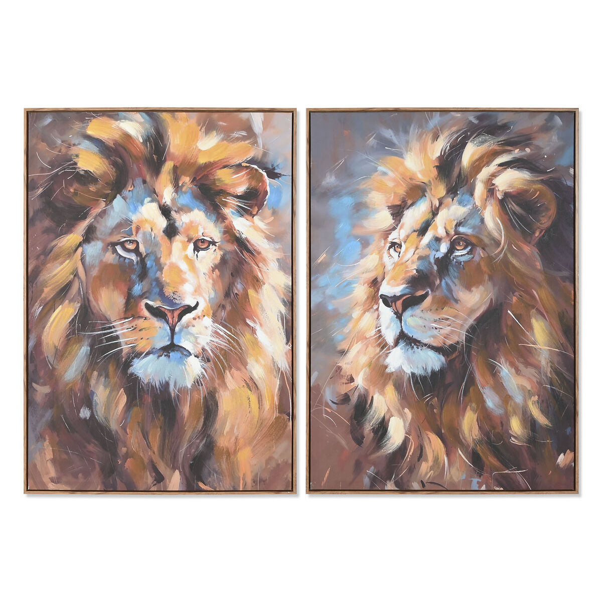 Kanvas Home ESPRIT polystyren Kanvas 70 x 3,5 x 100 cm