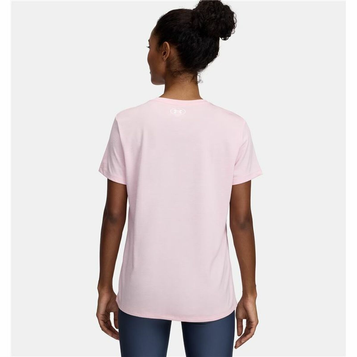 T-shirt med kortärm Herr Under Armour Tech Rosa - 2